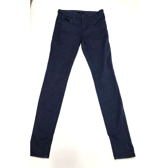 Joe's Jeans Denim - Joe's jeans mid rise skinny glitter jeans women's size 25